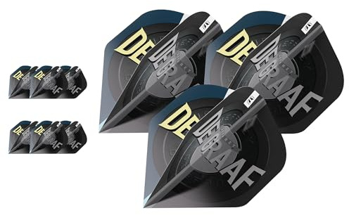 Target Darts Jeffrey de Graaf Gen 1 Pro Ultra Dart Flights, 9er Pack - Form NO.2 Flights | Professionelles Dart Zubehör, G1 Dart Flight Set, Multipack Flights Set