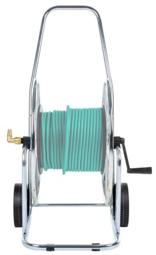 Carro de manguera para manguera de acero de 80 m, 3/4, 4005284