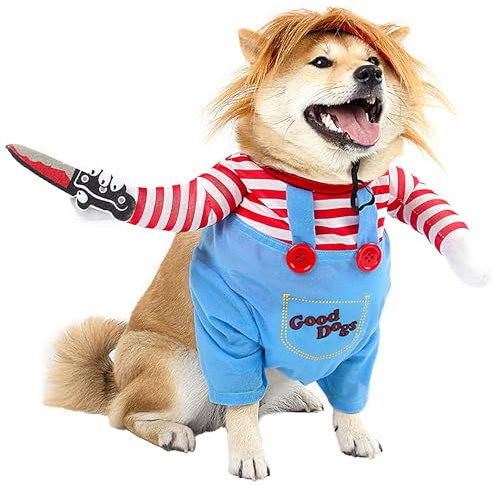 Cane Awful Costume, Costume di Halloween per Cani, Costumi per cani Divertenti per Halloween, Cosplay, Natale e feste
