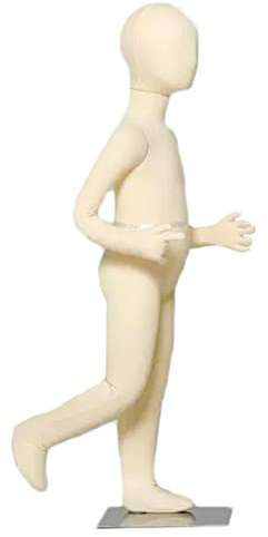 Schaufensterpuppe Kind Kinder-Schaufensterpuppe, Alter 1–14, Ganzkörper-Mannequin Für Kleiderausstellung/Schaufenster, Gesichtslose Kinder-Schneiderpuppen, Kleinkind-Baby-Schaufensterpuppe(7 Years Old