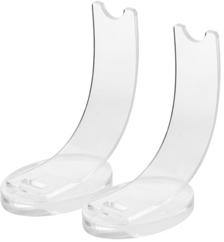 SOPOTUTU 2stücke Acryl Stifthalter Transparente Halterung Für Make-up Pinsel Und Schreibgeräte Stabiler Displayständer Für Schreibtischorganisation Und Aufbewahrung