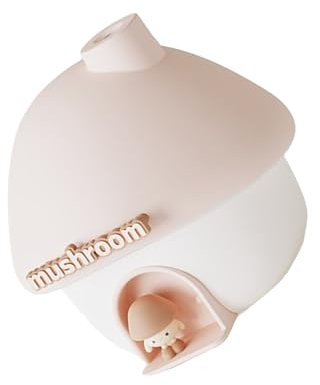 Fazvncv Mushroom Humidifier with Night Light 2000mah Portable Decorative 300ml Humidifier Children Room Humidifier Bedroom