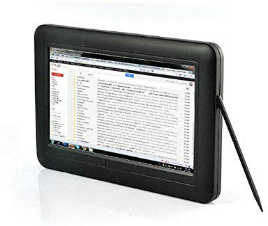BW portatile 7 pollici USB alimentato monitor touchscreen - nero