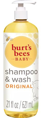 Baby Shampoo & Wash, Burt's Bees Tear Free Soap, Baby Care, Original, 21 Ounce (Packaging May Vary)