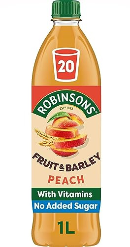 Robinsons Fruit & Barley Peach Squash, 1L