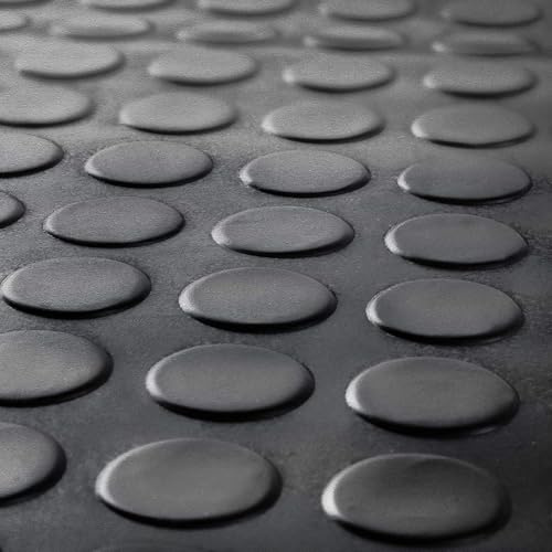 3m x 1.5m | Coin Rubber Garage Flooring Matting | 16 Sizes to Choose from on This Listing | 3mm Thick Floor Mat | A Grade | 9ft 9 x 4ft 9 | 118 x 57 Inches | 300 x 150cm