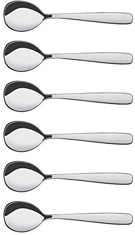 Tramontina ESSENTIALS Suppenlöffel, Edelstahl, 6 Stück