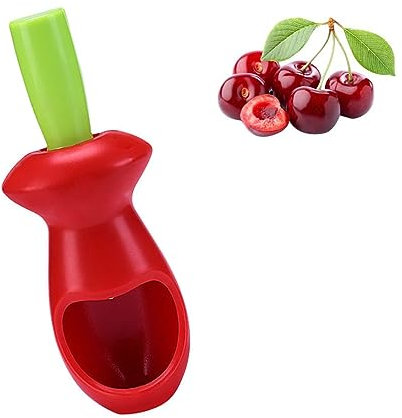 Cherry Pitter Tool Strawberry Core Remover Strawberry Huller Olive Pitter Tool Cherry Corer Fruit Core Remover for Make Dishes, Cherries Pie,Cocktail Cherries