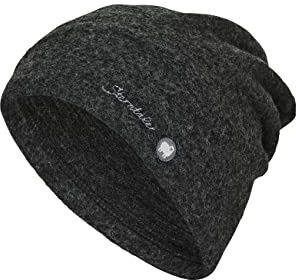 Sterntaler Slouch-beanie-mössa, melerad antracit, 57