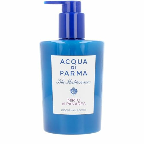 Acqua Parma Blu Mediterraneo Mirto, soluzione versatile per diverse esigenze, si integra senza difficoltà nelle abitudini quotidiane, flacone da 300 ml indicato per essere utilizzato con continuità du