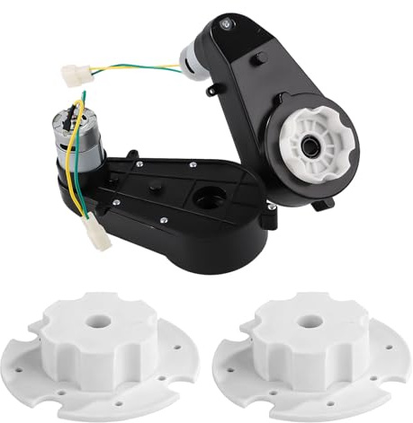 2st 24V Motorväxellåda för Power Wheels, Höghastighet 35000 Varv/Min RS550 Drivmotor Elektrisk Växellåda Uppgraderingssats för Barn Som Åker på Leksaksbil Motorcykel Lastbil