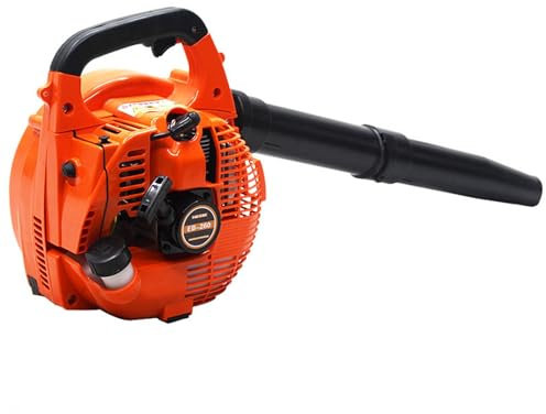 HPGJLEE 26cc Petrol Garden Blower, Handheld Leaf Blower for Patio Cleaning and Lawn Care, Wind Fire Extinguisher, Blowing Leaves Dust Snow