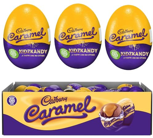 Huevo de crema de chocolate con caramelo, huevo de Pascua, huevo de crema de caramelo para niños, relleno de fiesta de adultos, huevo de Pascua, huevo de leche láctea, caramelo, crema, huevo de 40 g