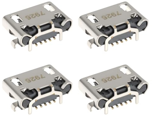 Be In Your Mind Lot de 4 connecteurs de charge micro USB Bluetooth compatibles avec JBL Flip 4