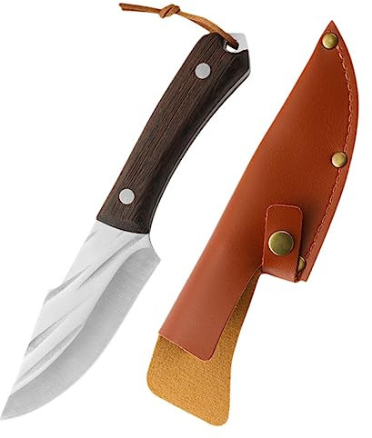 Mikinona Cuchillo Profesional De Carnicero De Inoxidable Cuchillo Portátil Multiusos Para Cocina Duradero Con Cuchilla Para Uso Doméstico