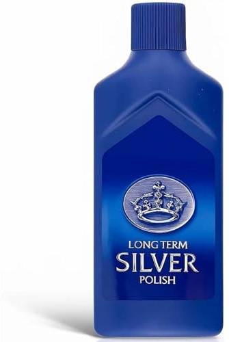Goddard’s Long Term Silver Polish 125ml - Removes Tarnish, Restores Shine & Protects Silver Ideal for Jewellery, Cutlery & Antiques