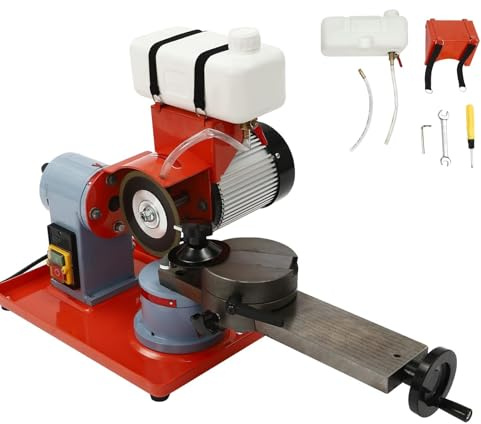 Affûteuse de broyeur à injection d'eau 370 W, meuleuse électrique avec réservoir d'eau, meuleuse d'angle rotative, pointe carbure 80-700 mm, pour lame de scie à pointe carbure