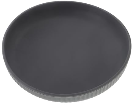 GALPADA Assiette Stable en Silicone avec Ventouse Antidérapante pour Personnes Âgées et Patients, Plateau Compact pour Repas sans Renversement