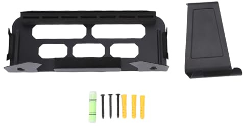 WOHPNLE Game Console Wall Mount Bracket, N S Wall Mount Sturdy Iron Material Compact Hollowed Structure SwitchWall Mount Professional Wall Organizer Can Quickly Find Your Console