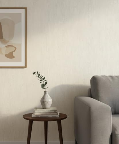 marburg Papier peint aspect béton beige gris moderne aspect plâtre pour salon, chambre à coucher 10,05 x 0,53 m