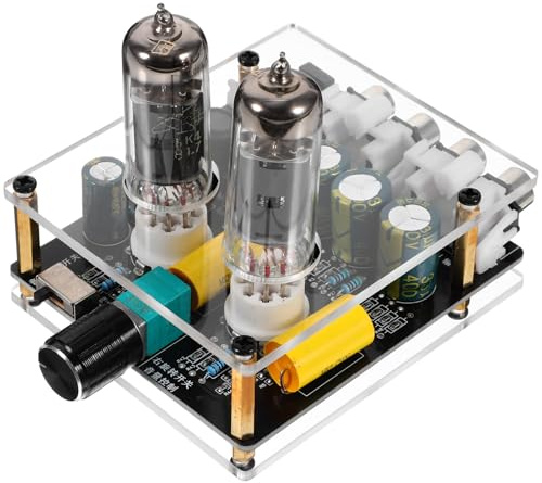 STOBAZA Preamplificatore Audio per Giradischi Valvolare Scheda Pre Amplificatore Phono per Home Theater e Configurazioni Stereo