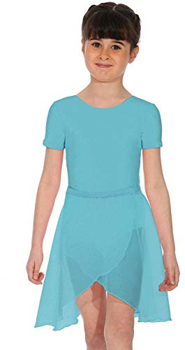 Roch Valley Tulip RAD Exam Long wrap Skirt Aqua Blue 20''
