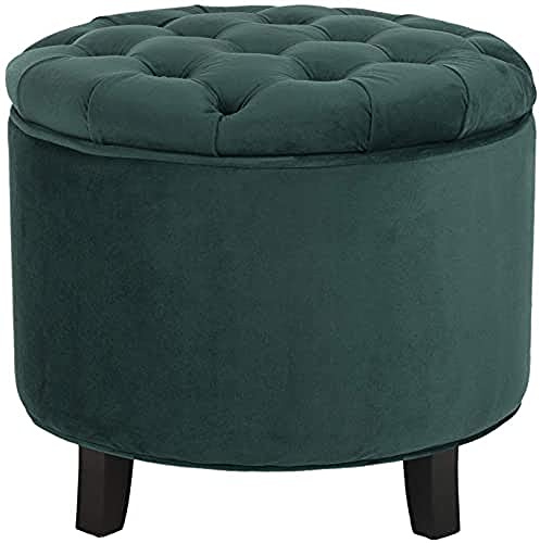 Safavieh Upholstered Ottoman, in Marine, 55 X 55 X 50