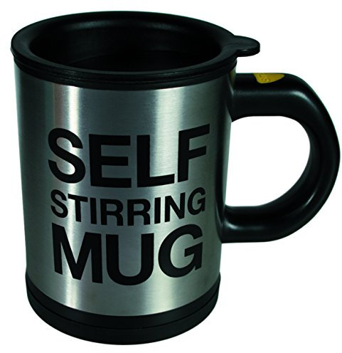 TEMPO DI SALDI Tazza Termica Auto Mescolante Bicchiere Elettrico Automatico Da 350 ML + Tappo