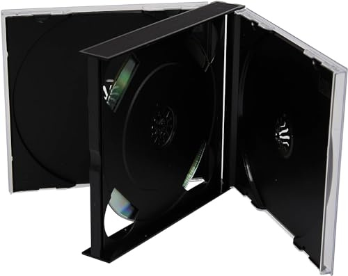 VISION MEDIA 5 X 3 VIE MULTICOLORE NERO CD CUSTODIA PER GIOIELLI