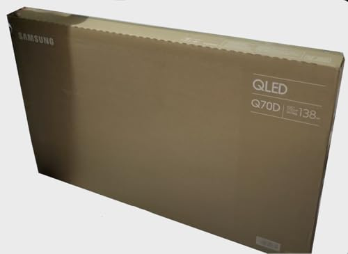 Samsung QLED Q70D 55 Zoll Fernseher TV Mit Quantum Prozessor 4K, Farbvolumen,ai Upscaling, Tizen OS, Smart TV, 55q70d, [2024], 140 Cm