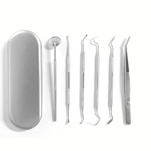 6er zahnpflege set,zahnreinigung set,zahnsteinentferner,dental teeth cleaning kit