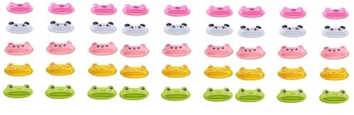 FRCOLOR 45 Pièces Presse distributeur de dentifrice face cleanser accessoires salle de bain presse-tube de dentifrice distributeur automatique de dentifrice presse-dentifrice