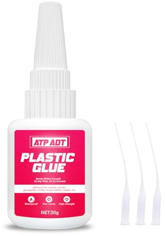 ATP ADT 30g Superglue for Plastic, Model Glue for Plastic Kits, Super Instant Adhesive for Repair, Bonding & DIY Crafts, Adhesive Glue for Models Building & Crafting