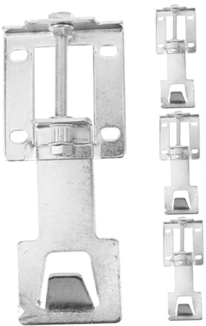 BUGUUYO 2pairs Adjustable Floating Plate Hanging Hooks for Range Hoods Easy to Install Lifting Support Clamp Multi-use Mounting Bracket