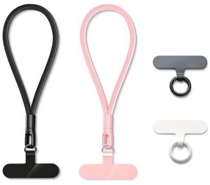 MORSUNBELA cordino per cellulare, laccetto per cellulare, laccetti da polso per il cellulare, regolabili universale cordino, laccetto da polso, per custodia del telefono