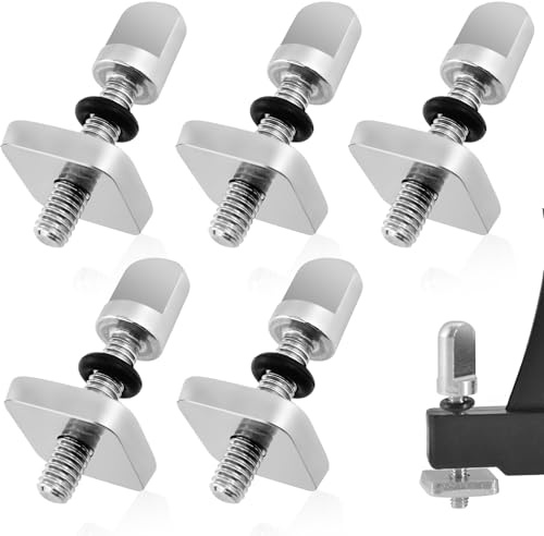 5 Pièces Vis de Planche de Surf Vis d'Aileron de Longboard de Planchede de Dérive de Surf Accessoires Acier Inoxydable pour Sup et Paddle Board, Argent