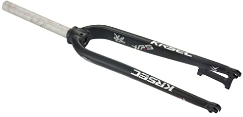 YADZISW Forcella Rigida MTB 26/27,5/29 Pollici Mountain Bike Freno a Disco Lega di Alluminio 1-1/8 Tubo Dritto Anteriore Sgancio rapido 9mm (Colore: Nero)