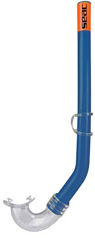 SEAC Z Piccolo Snorkel per Giocare in Piscina e Fare Snorkeling al Mare Unisex Bambini Blu Standard