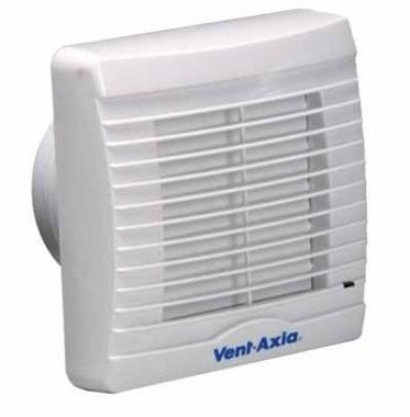 Vent Axia VA100XHP Extractor Fan with Pullcord, Humidity, Shutters
