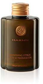 MASSAGE & BAD ÖL - REFRESHING CITRUS I HARNN NATURAL HOME SPA COLLECTION, Citrus Früchte, Eukalyptus, Rosmarin, 100% vegan, 145 ML.