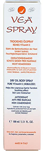 VEA Spray trockenes Ölspray für den Körper, 100 ml Lösung