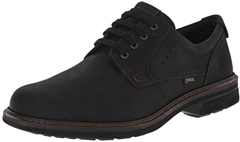 Ecco Herren Turn GTX Plain Toe Tie Derby, Schwarz (BLACK/BLACK 51052), 41 EU