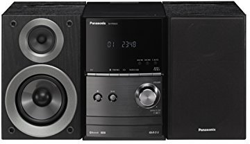 Panasonic Micro chaine hifi Bluetooth SC-PM600EG-K I 40W Lecteur CD Radio FM Bluetooth Port USB noir - Version Française