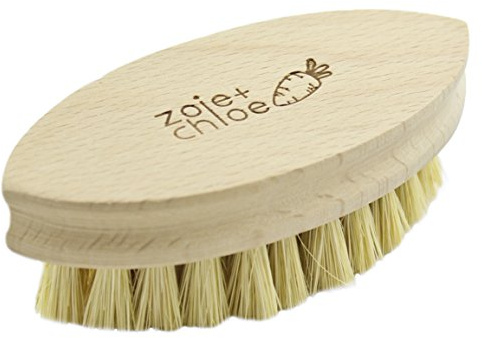 Zoie + Chloe 100% Natural Plant-Fiber Soft Bristles Vegetable Brush