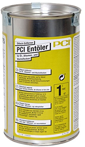 PCI Entöler Spezial-Reiniger 1 Liter für Öl-, Bitumen- und Wachsflecken