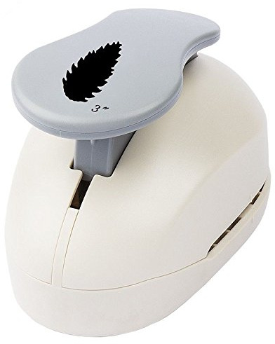 Ideen mit Herz Jumbo-Stanzer, Tannenzapfen, Motivgröße: 7,3cm x 3,8cm | Motiv-Locher für Papier | Geschenkanhänger & Aufleger basteln | Karten & Deko für Weihnachten | für Eiskristall-Fensterbilder