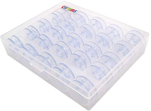 CKPSMS Marke -# 9033P Spulen Kunststoff Kompatibel mit/Ersatz für Pfaff Marke 1469 1471 1472 1473 1475 1475CD 1520 Select 3.0 1069 6250 6270 Creative 2134 + (25PCS+BOX)