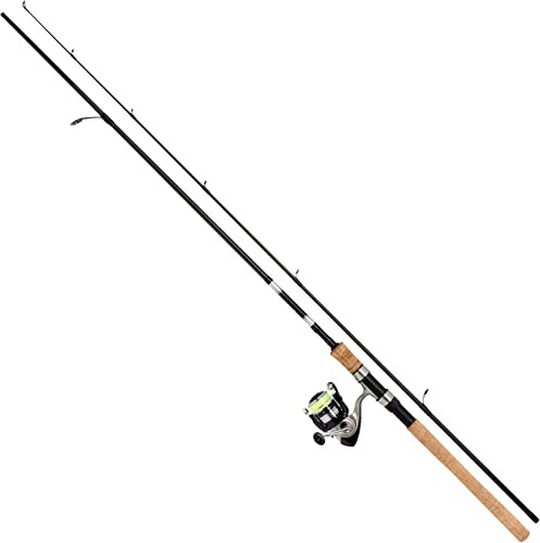 Daiwa Combo Strikeforce 802HFS 2,44m / 10-40g Rute Rolle Schnur Spinnset