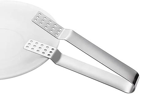 Royal Cuisine Tea Bag Squeezer, Stainless Steel Tea Bag Holder Tea Bag Tongs Tea Bag Spoon Tea Bag Strainer Clip for Gripping Ice Cubes Tea Bags for Loose Tea Loose Leaf Gripping Ice Cubes (14.5cm)