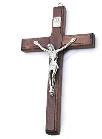 Danlai Wooden Wall Hanging Cross Large Jesus Christ Pendant Crucifix Wall Decor Religious Cross Gifts
